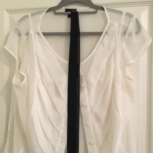 White Blouse XL